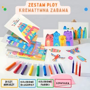 PLOY - kreatywna kolorowanka dla dzieci